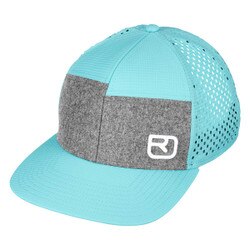 Ortovox Logo Air Trucker Cap in Ice Waterfall